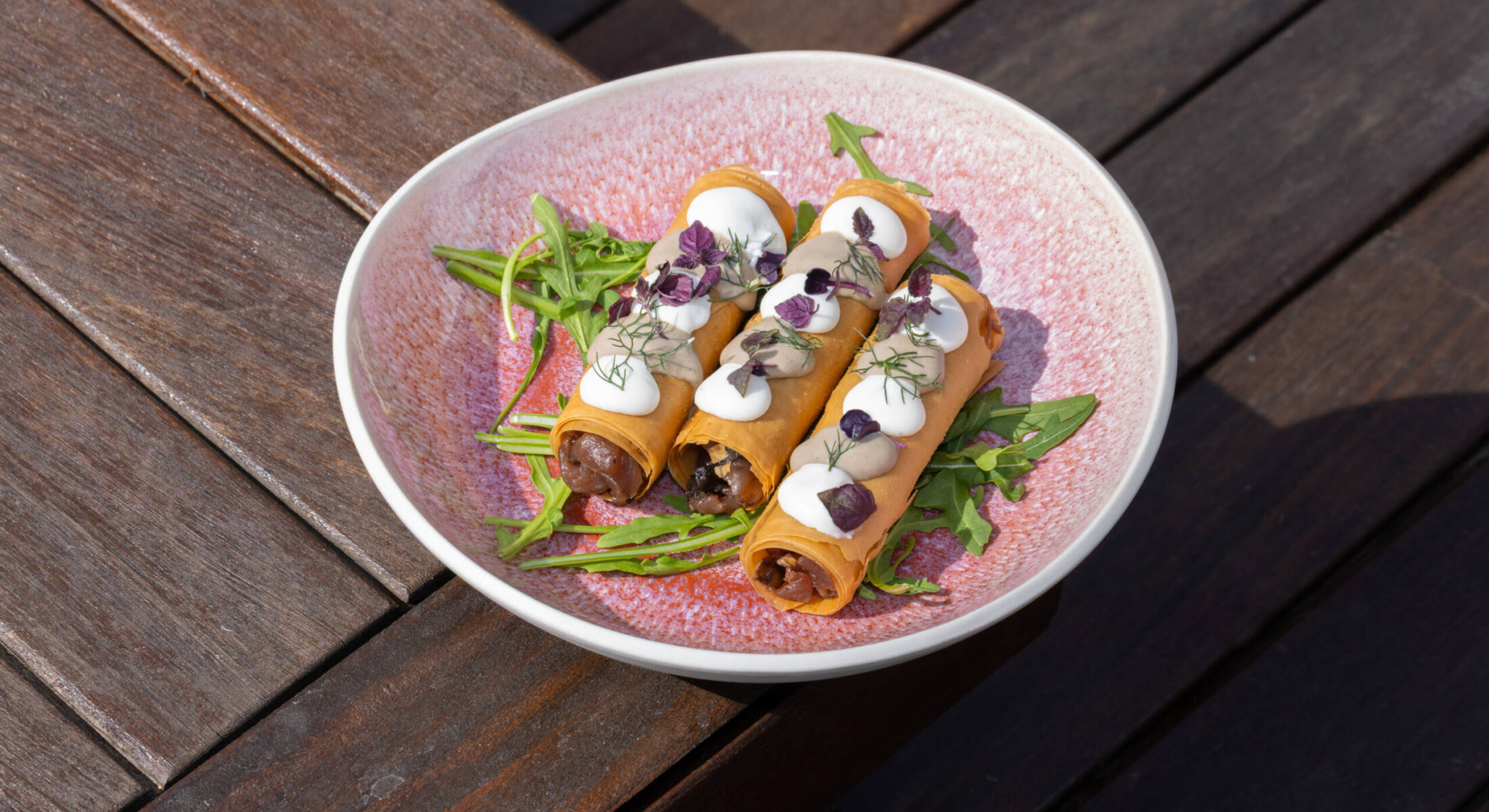 Ristorante_cielo_Cagliari_Cannolo_croccante_tartare_tonno_funghi_bufala_pane_croccante_04w